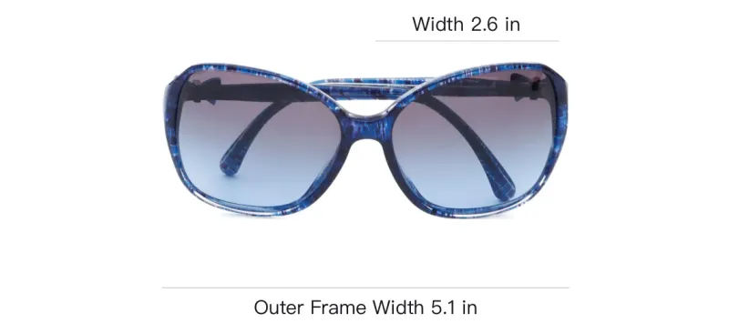 CHANEL Pre-Owned 2000s CC Bow-detail Oversize-frame Sunglasses-3