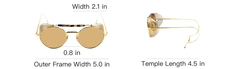 THOM BROWNE 20th Anniversary Edition Round frame Sunglasses-3