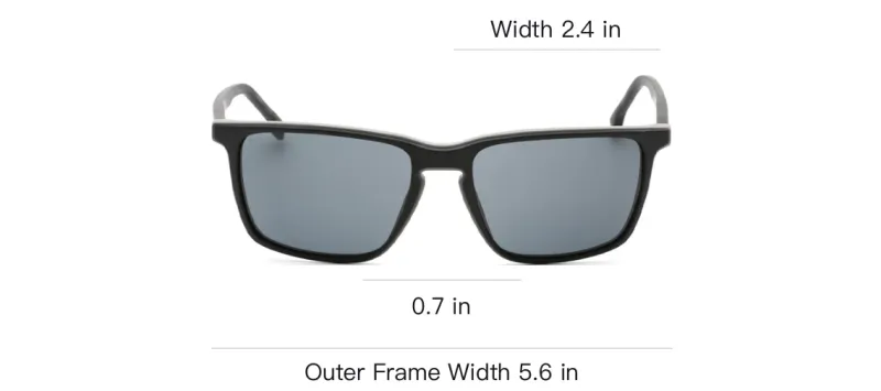HUGO BOSS Square Frame Sunglasses-2