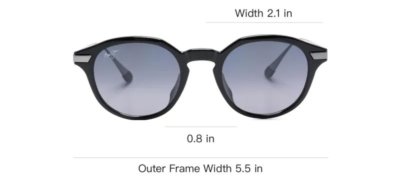 Maui Jim Round frame Sunglasses-3
