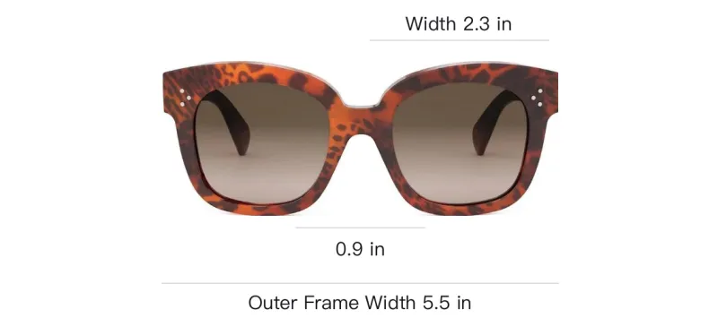 CELINE Square Frame Sunglasses-2