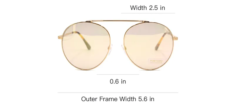TOM FORD Sunglasses Unisex Pink-4