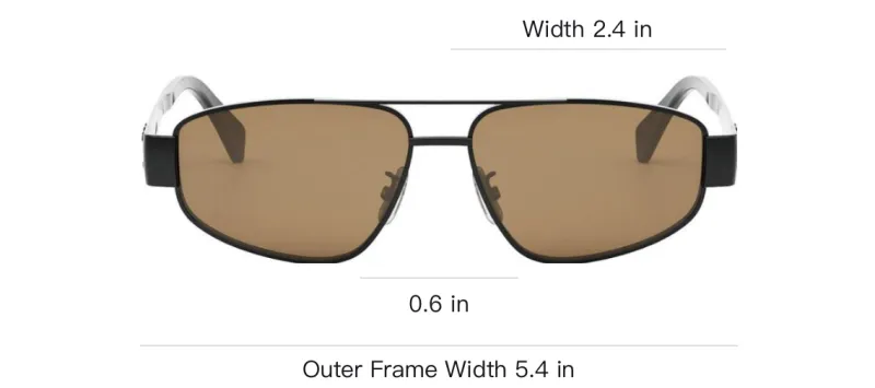 CELINE Aviator Frame Sunglasses-2