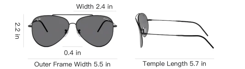 RayBan X Lenny Kravitz Aviator Reverse Sunglasses-3