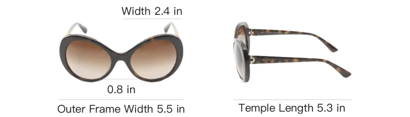 BVLGARI 2010s Tortoiseshell effect Sunglasses-3