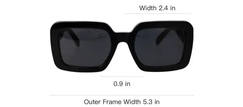 CELINE Square Frame Sunglasses-5