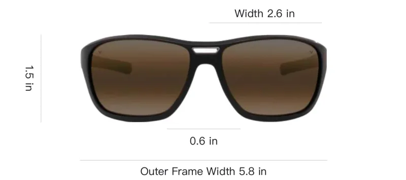 Vuarnet Metal Rubber Aviator Sunglasses Unisex Black-3