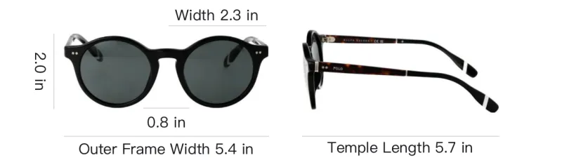 Polo Ralph Lauren Round Frame Sunglasses-5
