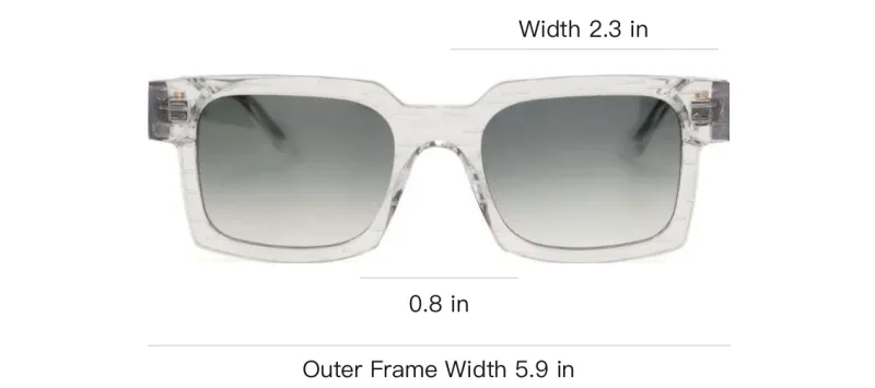 Yohji Yamamoto Square frame Sunglasses-3