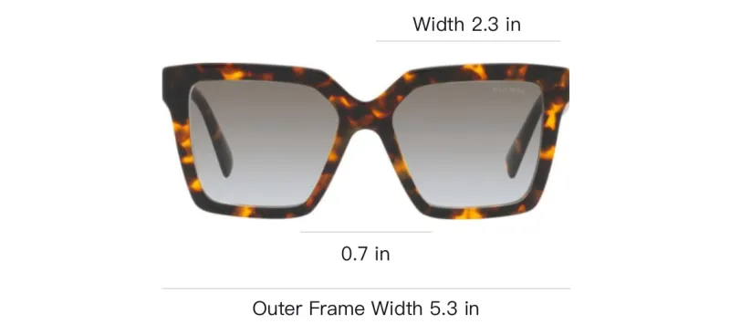 MIU MIU Acetate Butterfly Sunglasses Women's Tortoiseshell-2