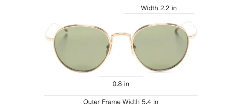 THOM BROWNE Eyewear Round frame Sunglasses-2
