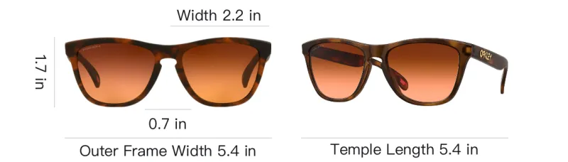 Oakley Plate Frame Rectangular Sunglasses Unisex-3