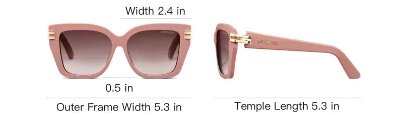 DIOR CDIOR S1I Square Frame Sunglasses-3