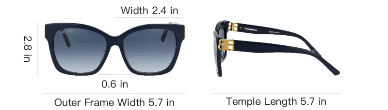 Balenciaga Dynasty Square Frame Sunglasses-4