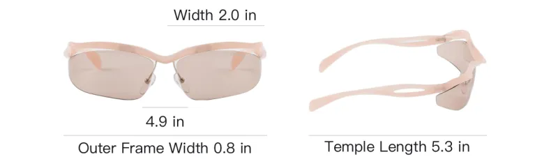 PRADA Pr A25S Geometric Frame Sunglasses-3