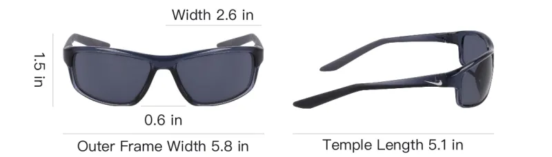 Nike Rabid 22 Rectangle Frame Sunglasses-8