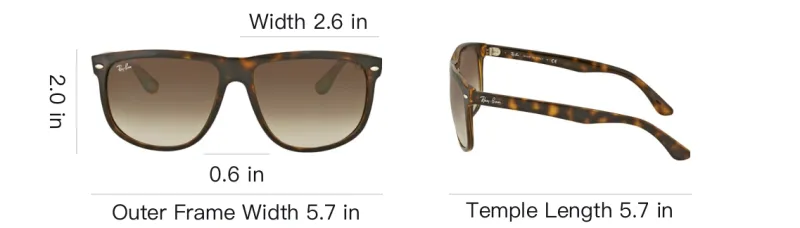 RayBan RB4147 Square Frame Sunglasses-3