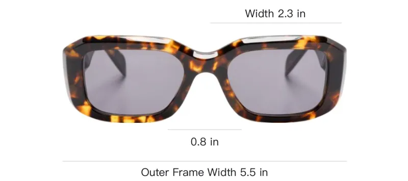 Retrosuperfuture Sagrado Burnt Havana Rectangle frame Sunglasses-3