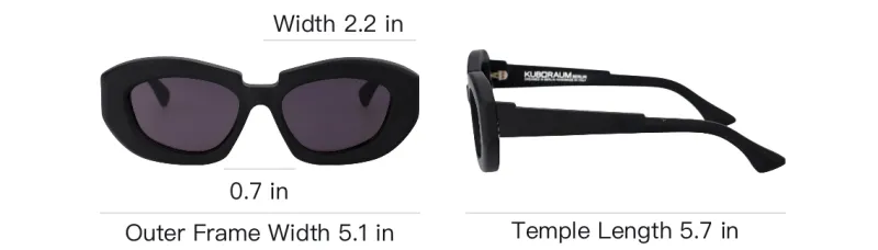 KUBORAUM Geometric frame Sunglasses-4