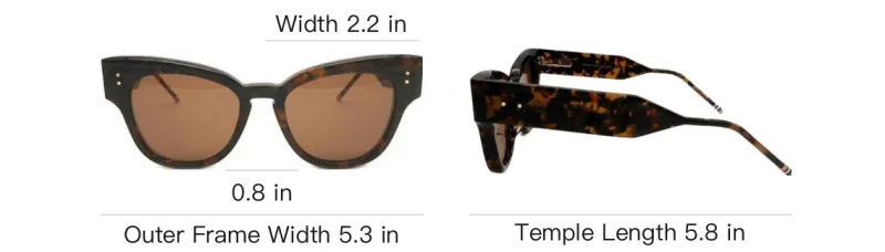THOM BROWNE Cat-Eye Frame Sunglasses-3