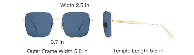 DIOR DIORCannage S1U Square Frame Sunglasses-3
