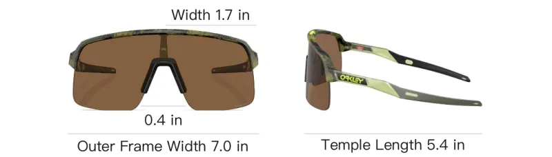 Oakley Sutro Lie Chrysalis Shield frame Sunglasses-5