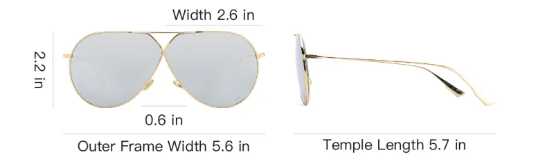 DIOR Sunglasses Women's Light Blue-5