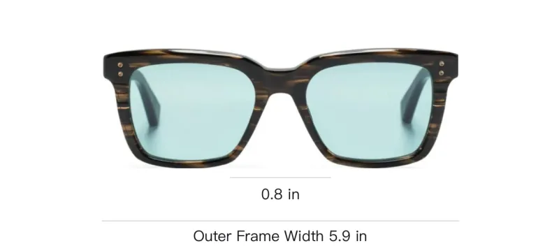 DITA Sequoia Square frame Sunglasses-2