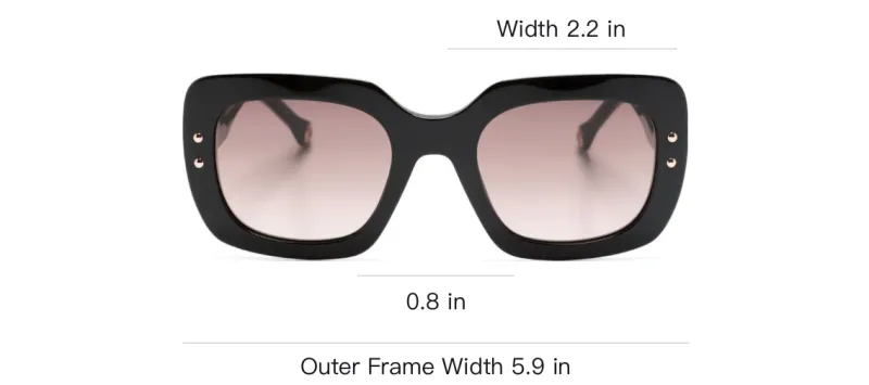 CarolinaHerrera Square frame Sunglasses-2