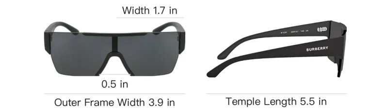 Burberry Rectangular Frame Sunglasses-5