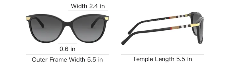 Burberry Cat Eye Frame Sunglasses-4