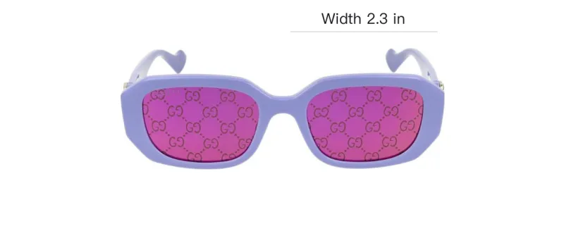 GUCCI Tortoise Square Frame Sunglasses-4