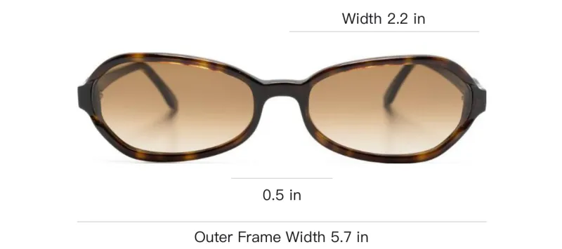 OUR LEGACY Drain Tortoiseshell Oval-frame Sunglasses-3