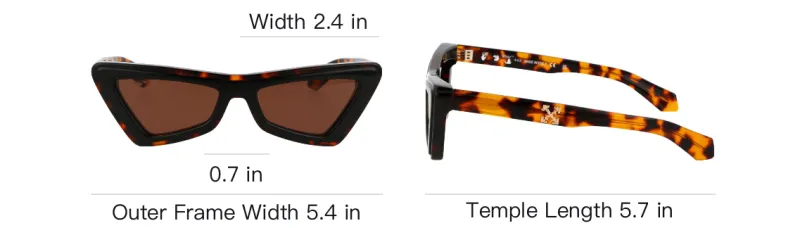 OFF WHITE Artemisia Cat eye Sunglasses-4