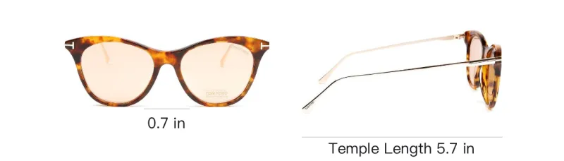 TOM FORD Cat Eye Frame Sunglasses-4