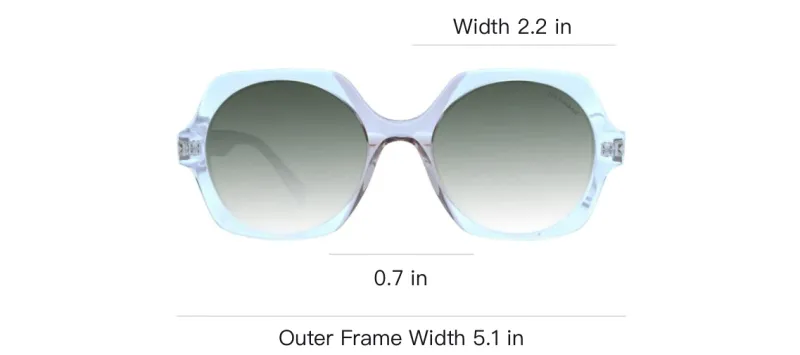 Ana Hickmann Acetate Square Sunglasses Women's Green-3