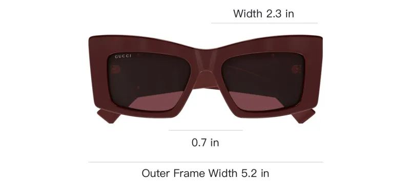 GUCCI Butterfly Sunglasses-3