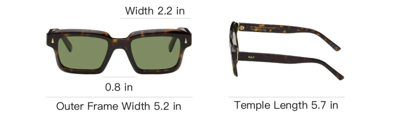 Retrosuperfuture Giardino Rectangular Frame Sunbglasses-3
