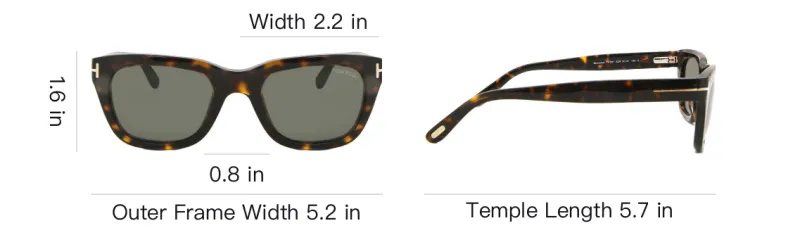 TOM FORD Snowdon Square Frame Sunglasses-5