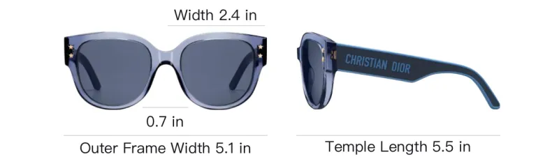 DIOR DIORPacific B2I Round Frame Sunglasses-3