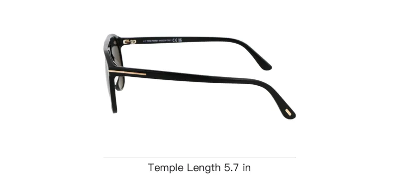 TOM FORD Jasper Round Sunglasses-3