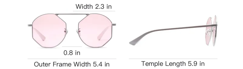 McQ Alexander McQueen Metal Aviator Sunglasses Unisex Silver-3