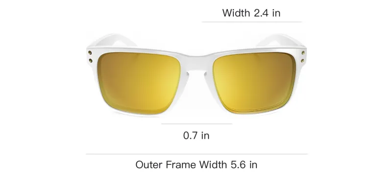 Oakley Sunglasses Unisex Gold-2