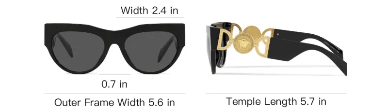 VERSACE Eyewear Medusa '95 Sunglasses-3