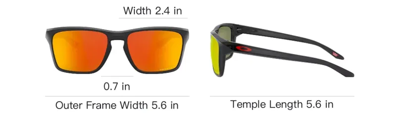 Oakley Sylas Mirrored Wayfarer frame Sunglasses-3
