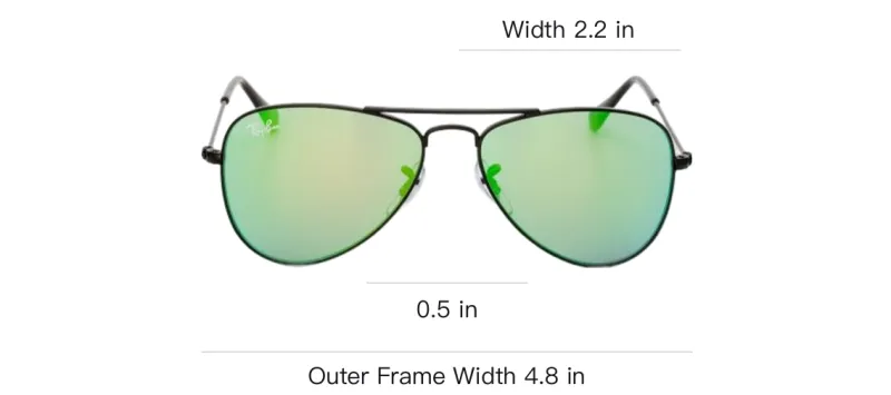 RayBan Alloy Oval Sunglasses Unisex Black-2