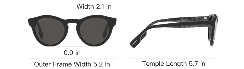 Burberry Sunglasses Unisex-3