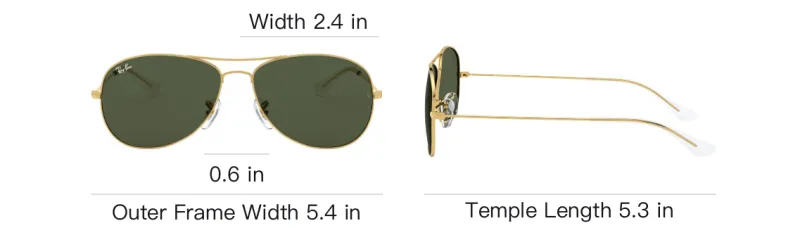 RayBan Aviator Ii Oversized Sunglasses-5