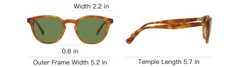 Oliver Peoples Desmon Round frame Sunglasses-5