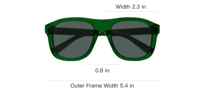 GUCCI Square Sunglasses-2
